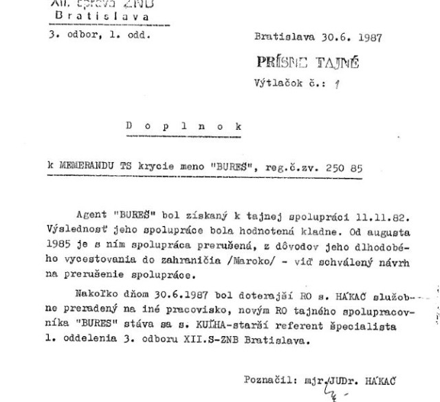 Babiš StB